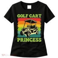 Golf Cart Princess Golf Sports Player Lover Golfer Golfing Women's T-Shirt thumb 0