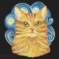 Golden Cat Post Impressionism Tumbler thumb 3