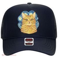 Golden Cat Post Impressionism Hat thumb 0