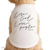 God Christian Quote Easter Day Love People Doggie Tank thumb 0