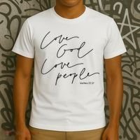 God Christian Quote Easter Day Love People T-Shirt thumb 3
