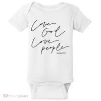 God Christian Quote Easter Day Love People Baby Bodysuit thumb 0
