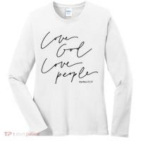God Christian Quote Easter Day Love People Women's Long Sleeve Shirt thumb 0