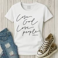 God Christian Quote Easter Day Love People Women's T-Shirt thumb 3
