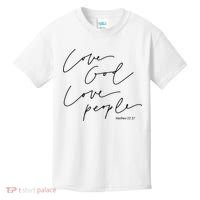 God Christian Quote Easter Day Love People Kids T-Shirt thumb 0