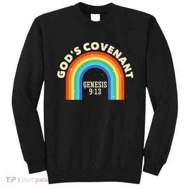 God’s Covenant Rainbow Genesis 9:13 Christian Sweatshirt