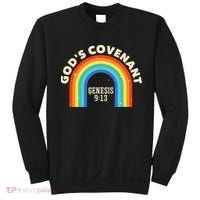 God’s Covenant Rainbow Genesis 9:13 Christian Sweatshirt thumb 0