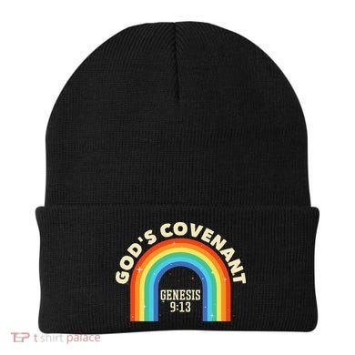 God’s Covenant Rainbow Genesis 9:13 Christian Beanie