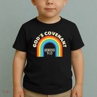 God’s Covenant Rainbow Genesis 9:13 Christian Toddler T-Shirt thumb 2