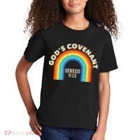 God’s Covenant Rainbow Genesis 9:13 Christian Kids T-Shirt thumb 2