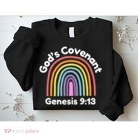 God’s Covenant Rainbow | Genesi 9:13 Christian Sweatshirt thumb 2