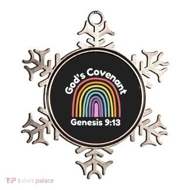 God’s Covenant Rainbow | Genesi 9:13 Christian Ornament
