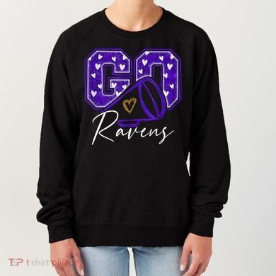 Go Cheer Ravens Sprots Fan Team Women's Sweatshirt