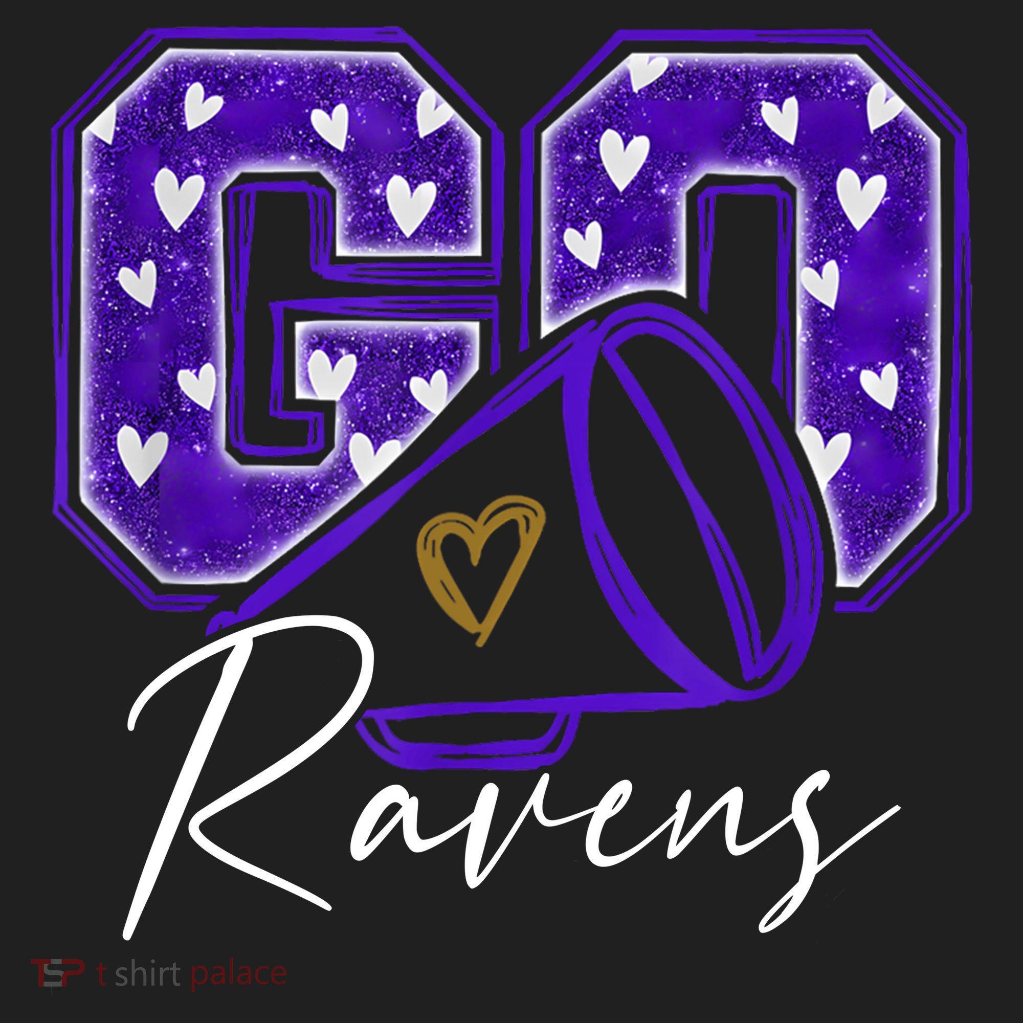 Go Cheer Ravens Sprots Fan Team Women's Sweatshirt