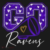 Go Cheer Ravens Sprots Fan Team Backpack thumb 2