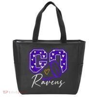 Go Cheer Ravens Sprots Fan Team Tote Bag thumb 0