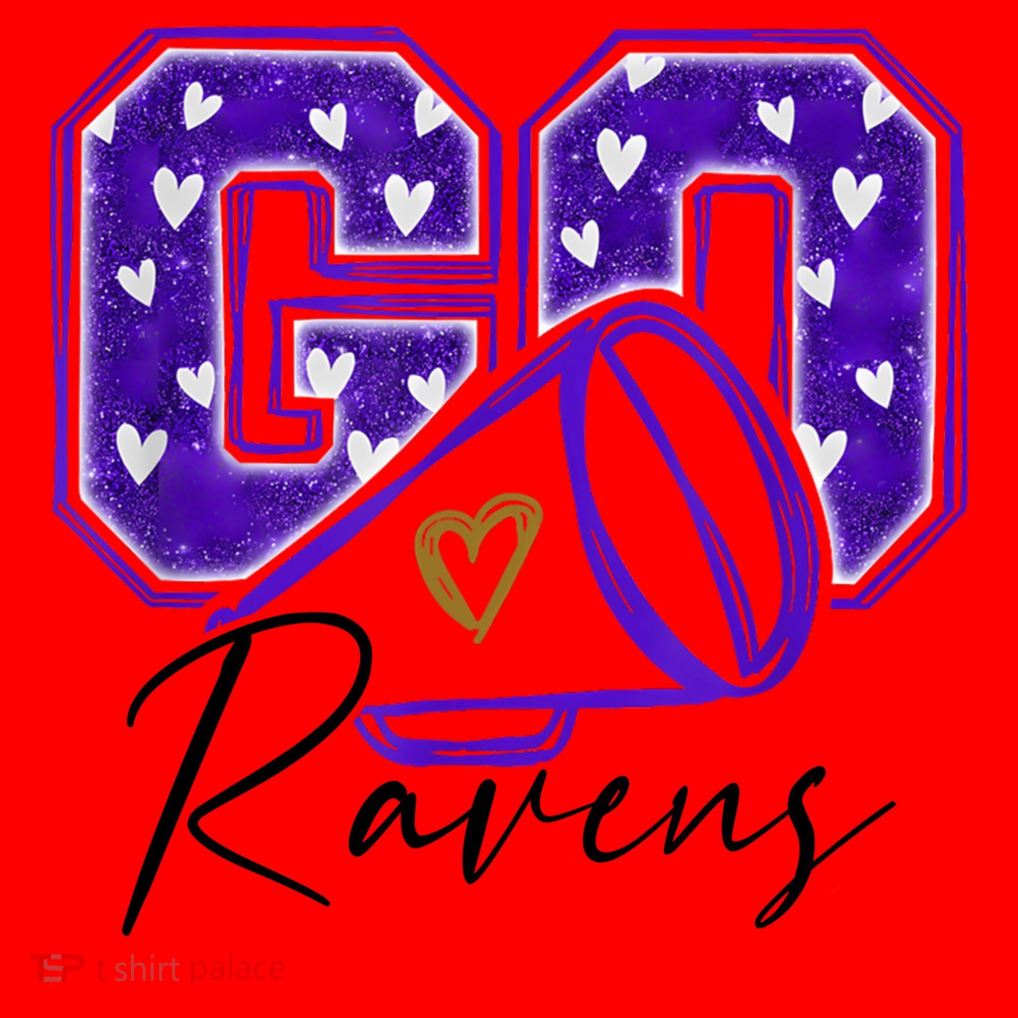 Go Cheer Ravens Sprots Fan Team Santa Hat