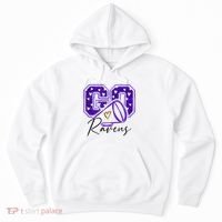 Go Cheer Ravens Sprots Fan Team Hoodie thumb 0