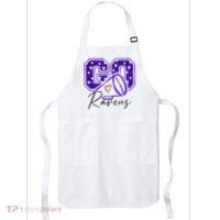 Go Cheer Ravens Sprots Fan Team Apron thumb 0
