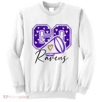 Go Cheer Ravens Sprots Fan Team Sweatshirt thumb 0