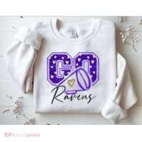 Go Cheer Ravens Sprots Fan Team Sweatshirt thumb 2