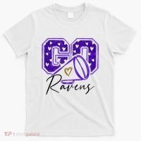 Go Cheer Ravens Sprots Fan Team T-Shirt thumb 0