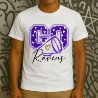 Go Cheer Ravens Sprots Fan Team T-Shirt thumb 3