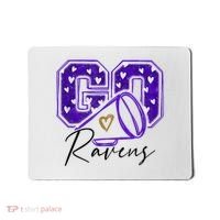 Go Cheer Ravens Sprots Fan Team Mousepad thumb 0