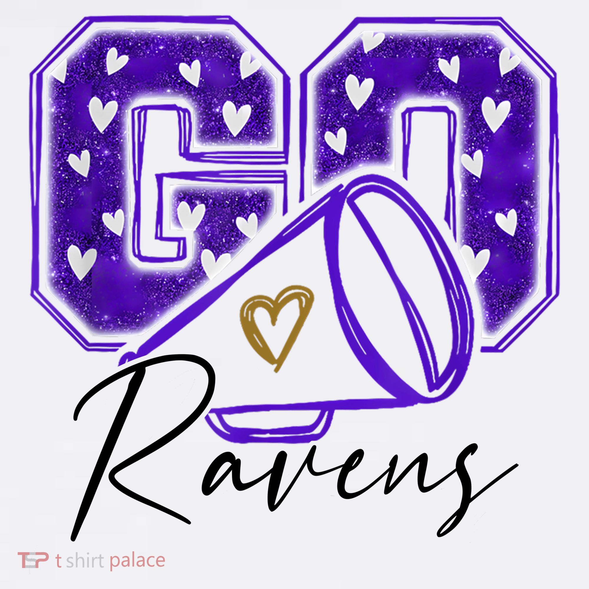 Go Cheer Ravens Sprots Fan Team Mousepad
