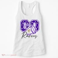 Go Cheer Ravens Sprots Fan Team Women's Tank Top thumb 0