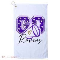Go Cheer Ravens Sprots Fan Team Golf Towel thumb 0