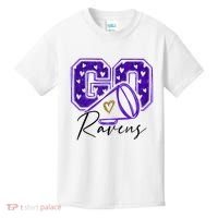 Go Cheer Ravens Sprots Fan Team Kids T-Shirt thumb 0