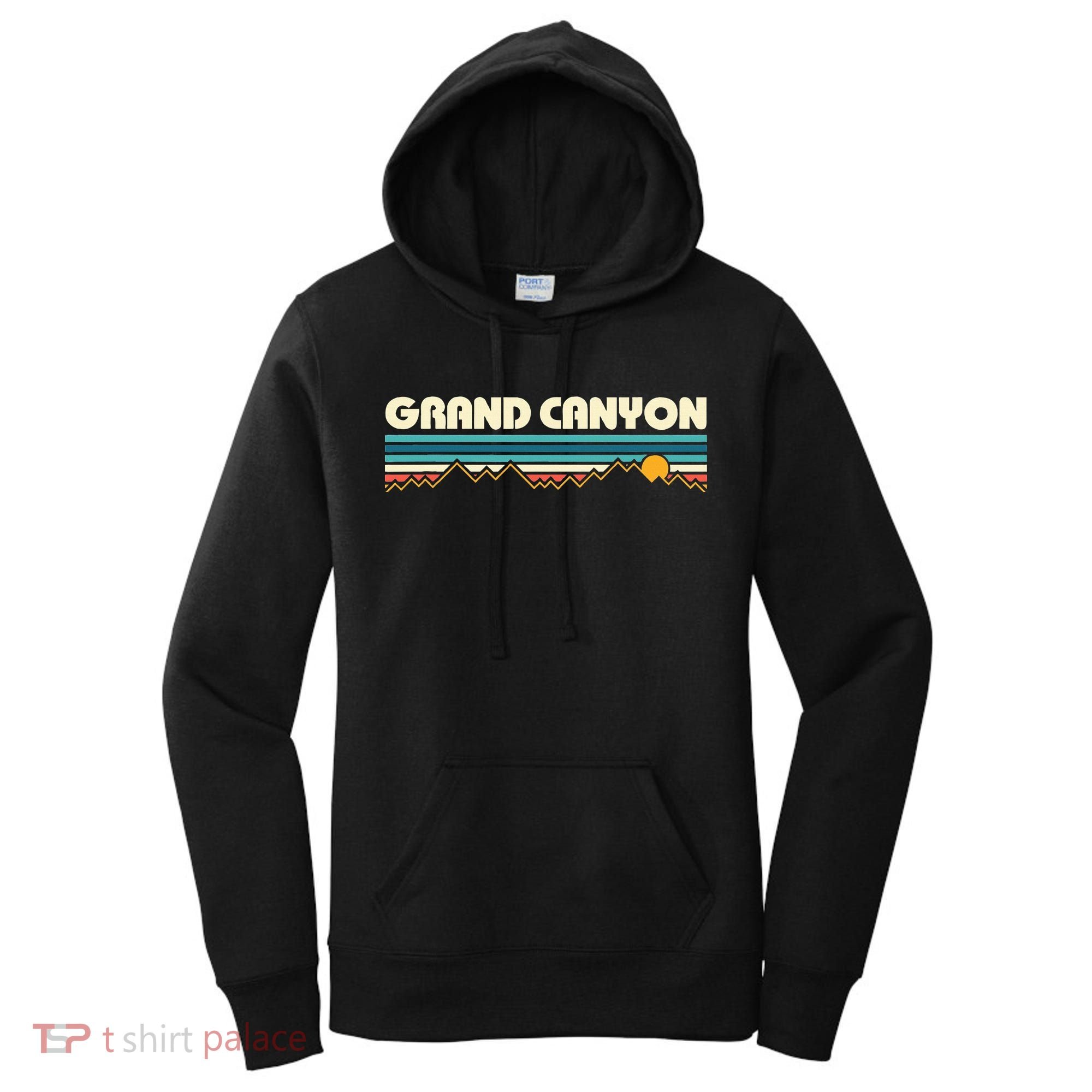 Grand Canyon Retro 80s Sunset Women's Hoodie