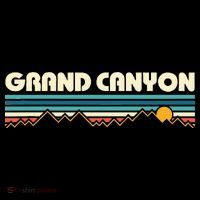 Grand Canyon Retro 80s Sunset Women's Hoodie thumb 2