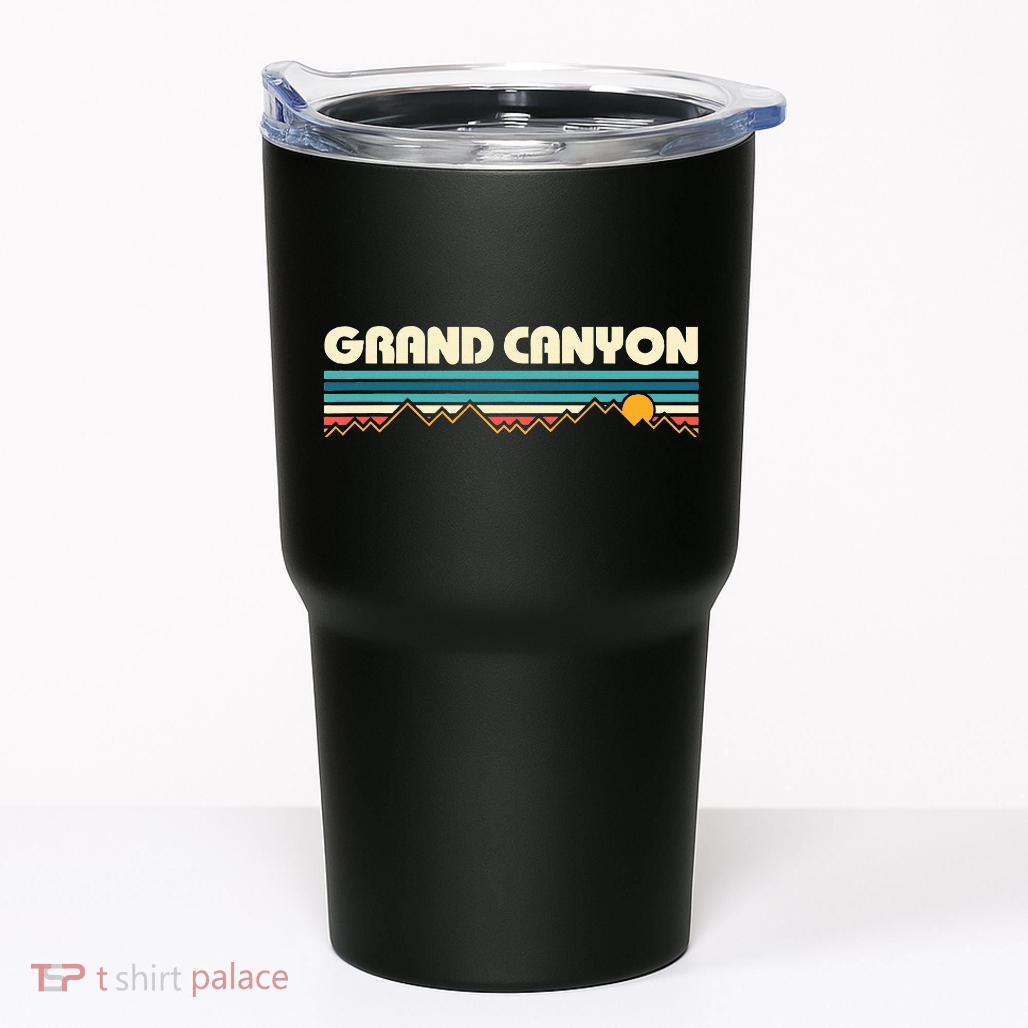 Grand Canyon Retro 80s Sunset Tumbler