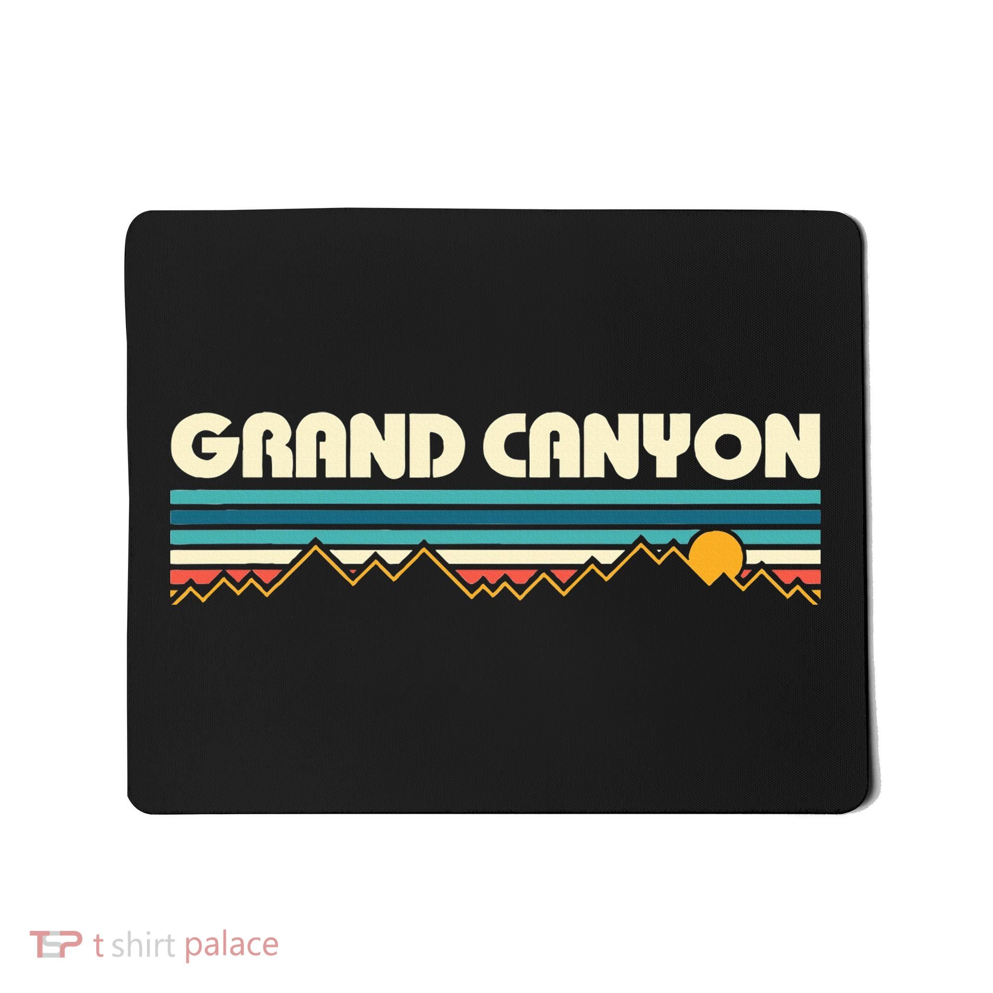 Grand Canyon Retro 80s Sunset Mousepad