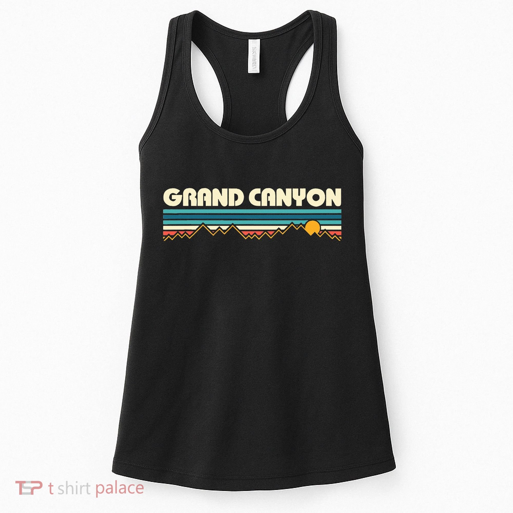 Grand Canyon Retro 80s Sunset Women's Tank Top