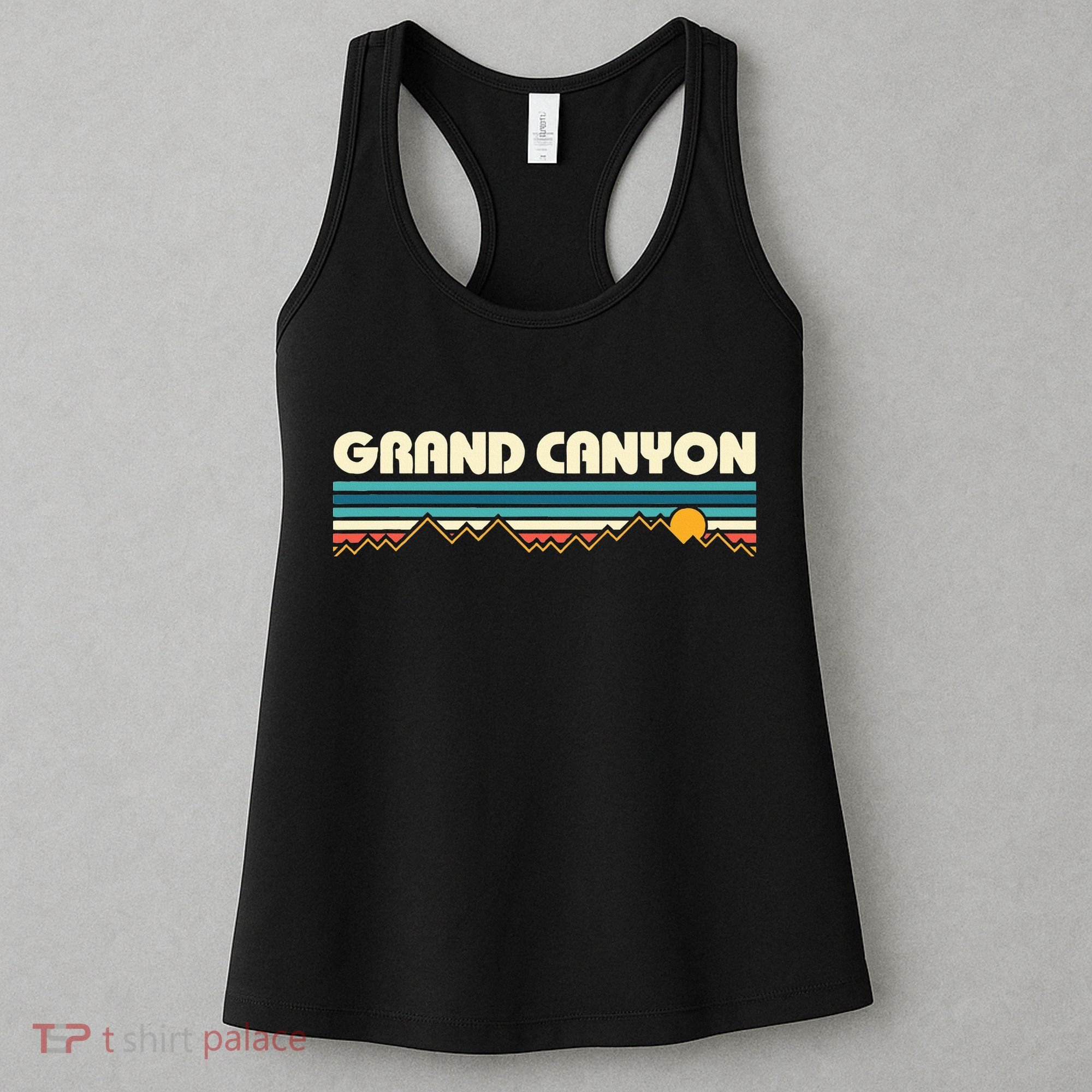 Grand Canyon Retro 80s Sunset Women's Tank Top