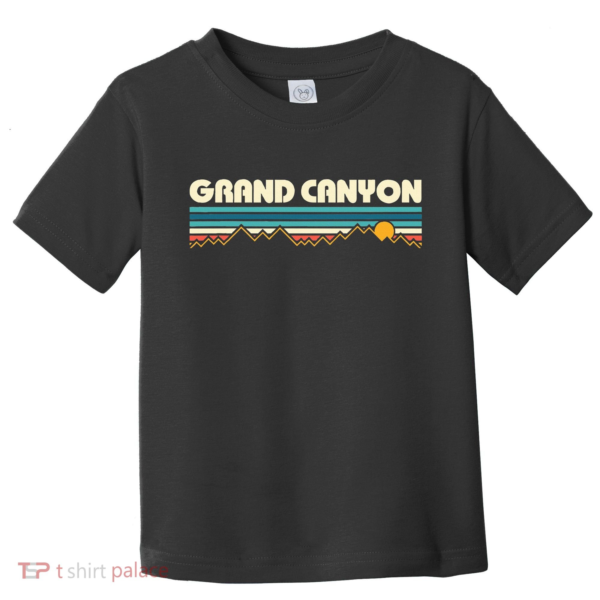 Grand Canyon Retro 80s Sunset Toddler T-Shirt