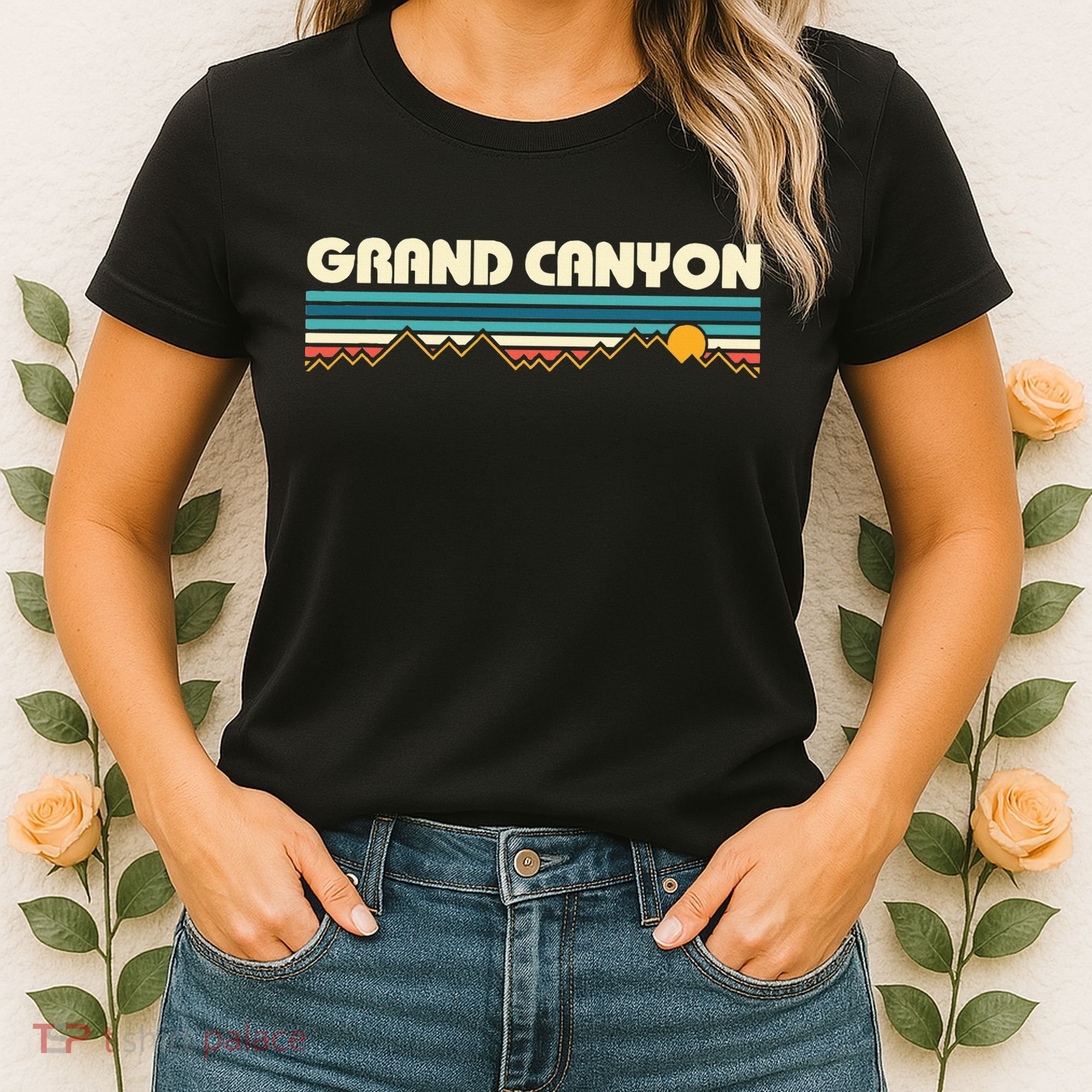 Grand Canyon Retro 80s Sunset Women's T-Shirt