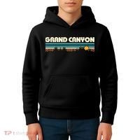 Grand Canyon Retro 80s Sunset Kids Hoodie thumb 4
