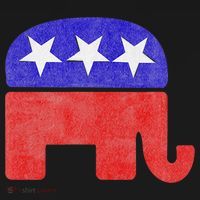 GOP Conservative Republican Elephant Presidential Election Backpack thumb 2