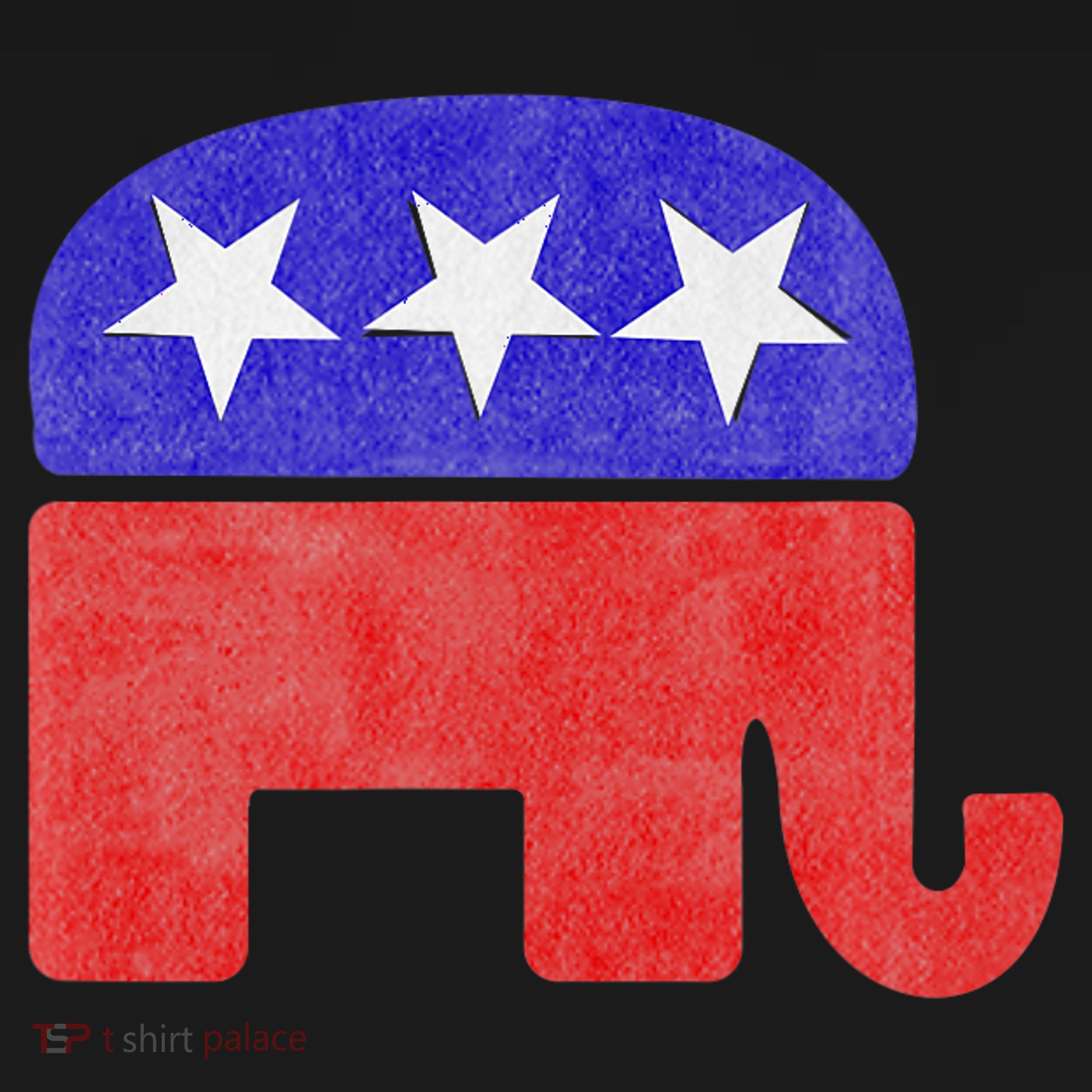 GOP Conservative Republican Elephant Presidential Election Ornament