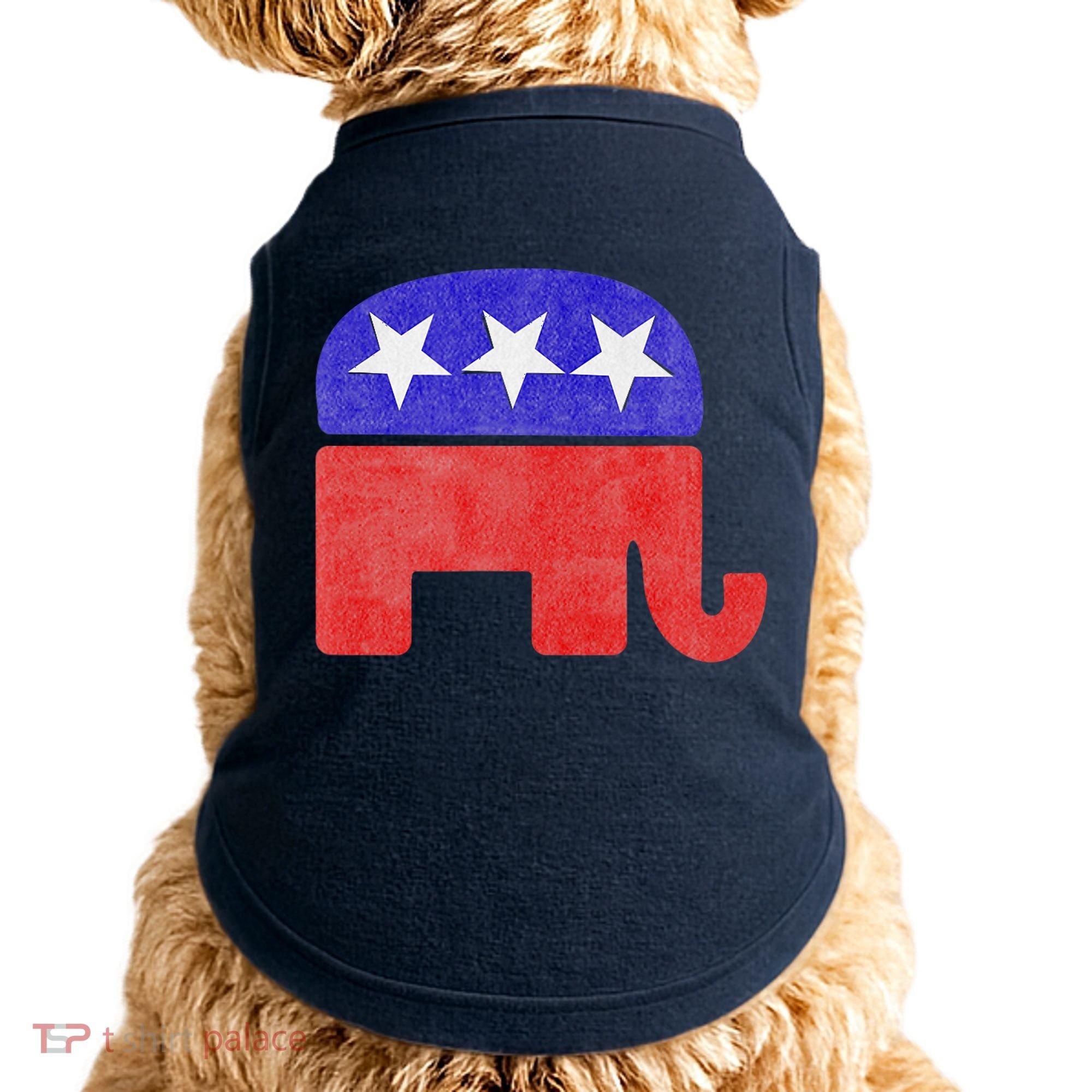 GOP Conservative Republican Elephant Presidential Election Doggie Tank