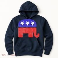 GOP Conservative Republican Elephant Presidential Election Hoodie thumb 0