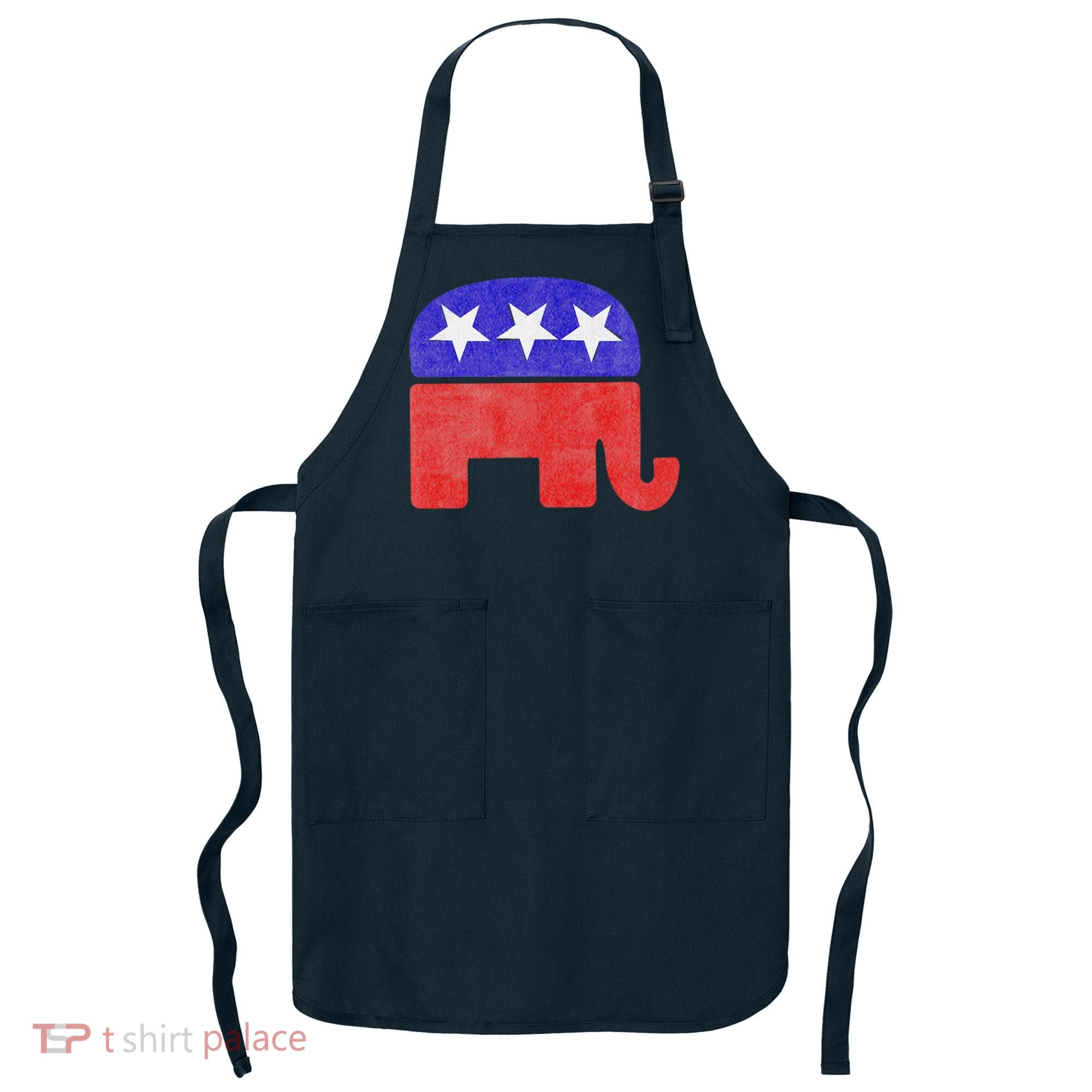 GOP Conservative Republican Elephant Presidential Election Apron