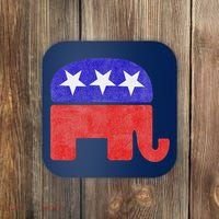 GOP Conservative Republican Elephant Presidential Election Coaster thumb 0