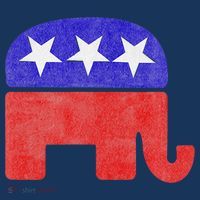 GOP Conservative Republican Elephant Presidential Election Women's Hoodie thumb 2