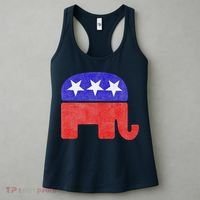 GOP Conservative Republican Elephant Presidential Election Women's Tank Top thumb 3
