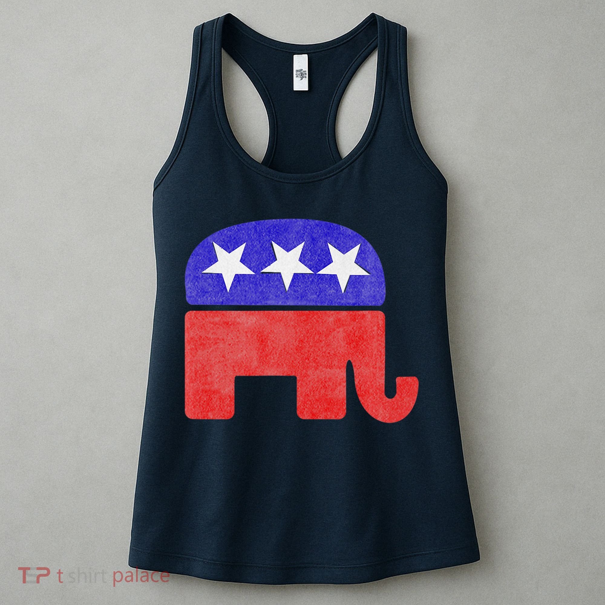 GOP Conservative Republican Elephant Presidential Election Women's Tank Top